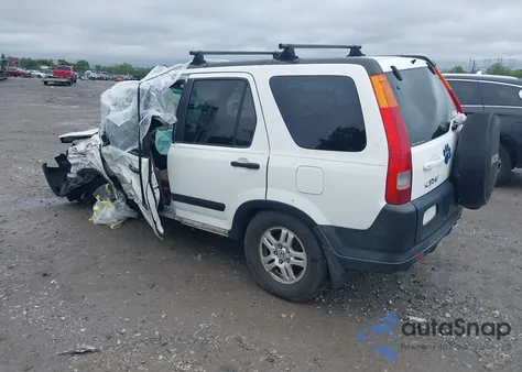 2002 Honda Cr-V Ex из США, поврежденный, VIN JHLRD78852C025995